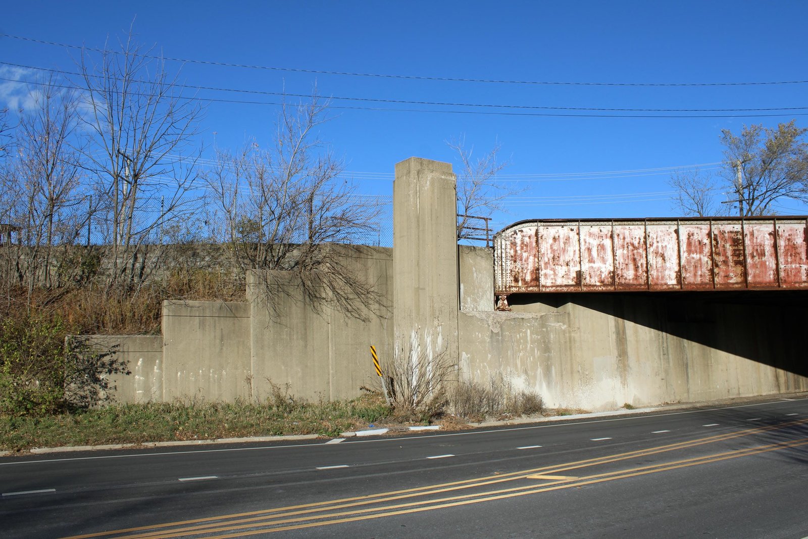 West abutment